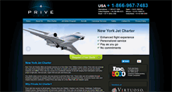 Desktop Screenshot of nyjetcharter.com